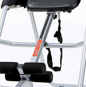 Limiting Strap on the Invertio Inversion Table