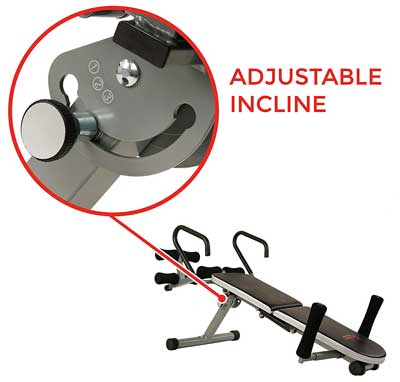 Back Stretcher Adjustable Incline Lever