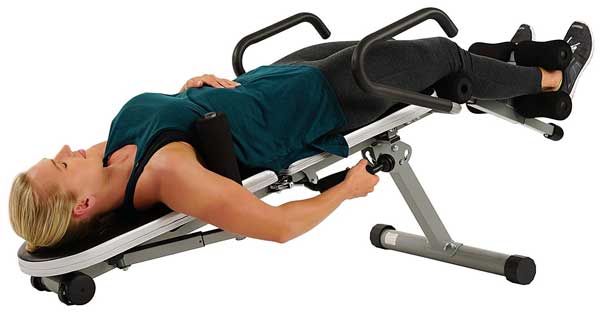Elevated Back Stretcher Bench with Recline