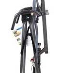 Inversion Table Folded Flat for Upright Compact Storage