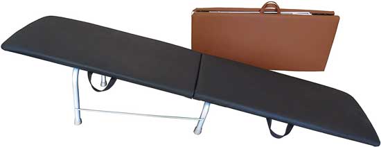Low Angle Inversion Table that Folds